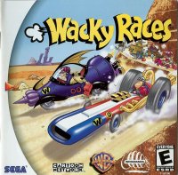 Wacky Races PAL Sega Dreamcast PAL box art